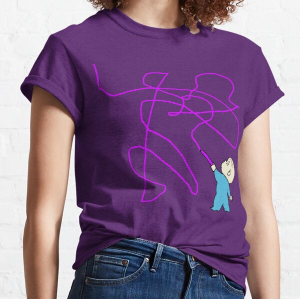 Harold and the purple crayon Classic T-Shirt