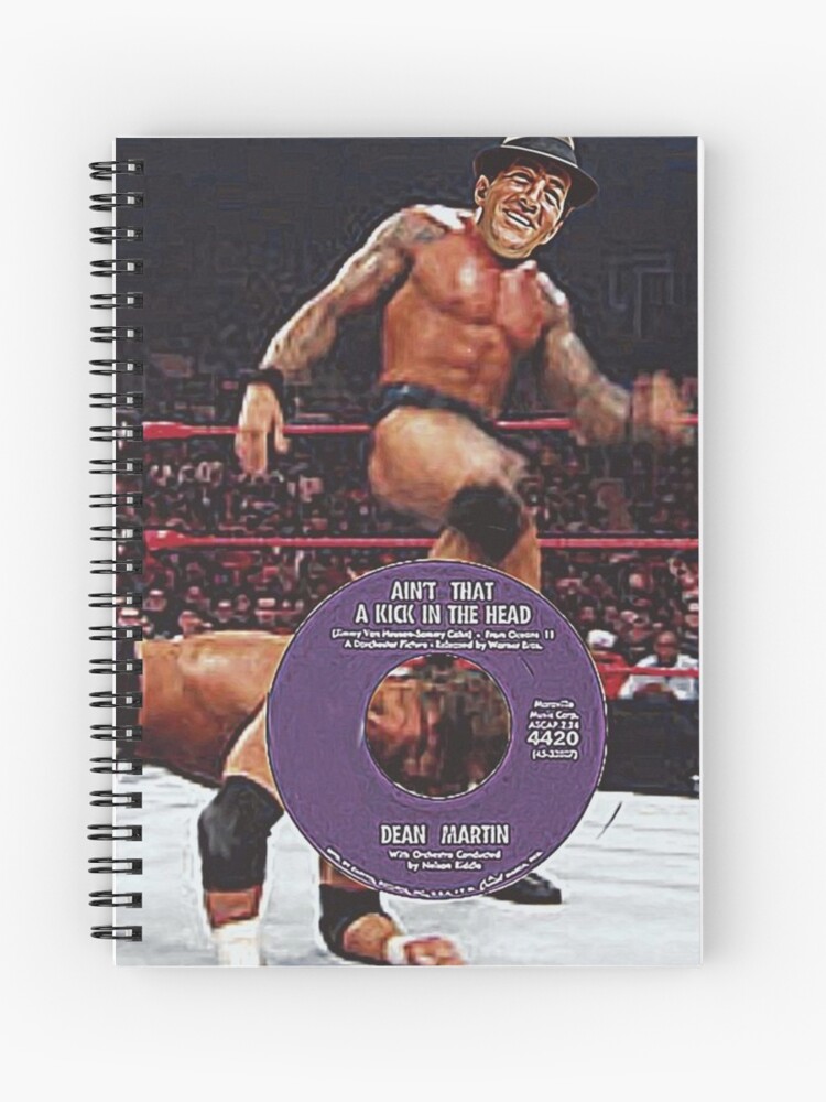 Ain T That A Kick In The Head Spiral Notebook By Brando9921 Redbubble