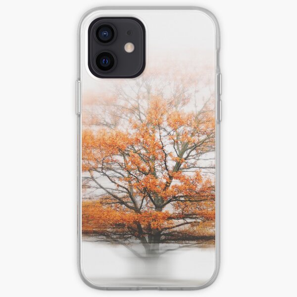 Eiche im Herbstwind iPhone Flexible Hülle