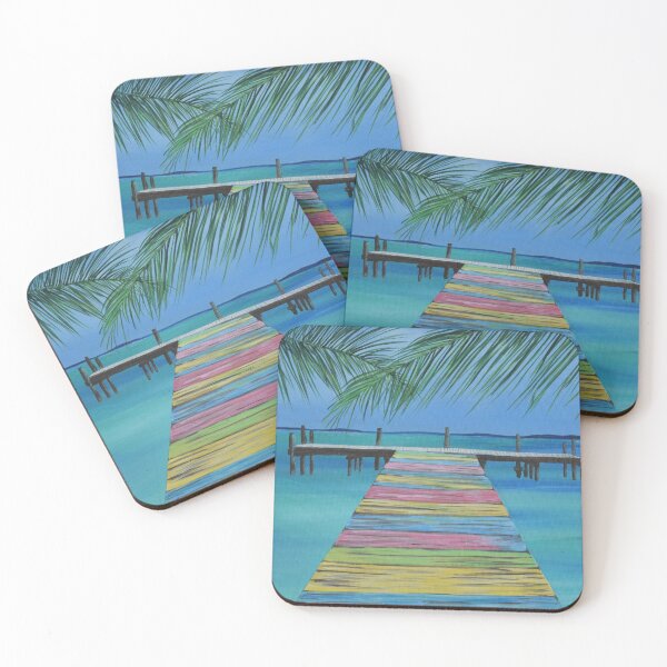 Item preview, Palms Over Dock designed and sold by Sarah Beth Harris.