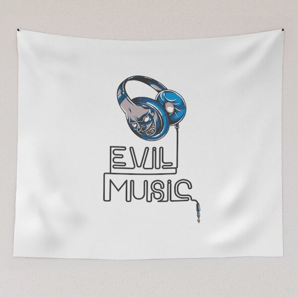 Item preview, Evil Music  designed and sold by BALONROSU.