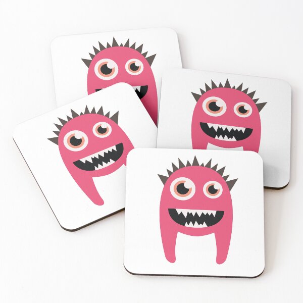 Item preview, Cute funny punker cartoon monster designed and sold by Cute Art Design.