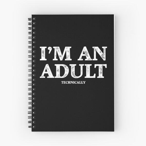 Item preview, I'm an Adult Technically T-Shirt Funny 18th Birthday Gift designed and sold by ccdesign42.