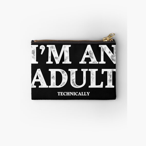 Item preview, I'm an Adult Technically T-Shirt Funny 18th Birthday Gift designed and sold by ccdesign42.