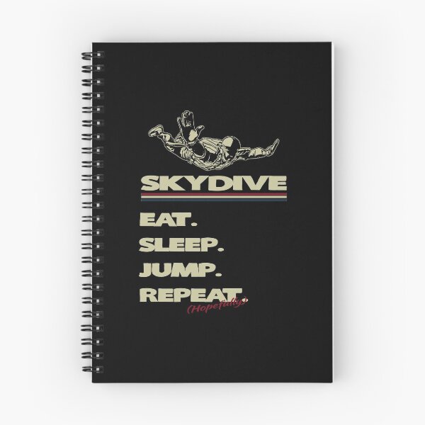 Item preview, Eat Sleep Jump Hopefully Repeat designed and sold by KoolMoDee.