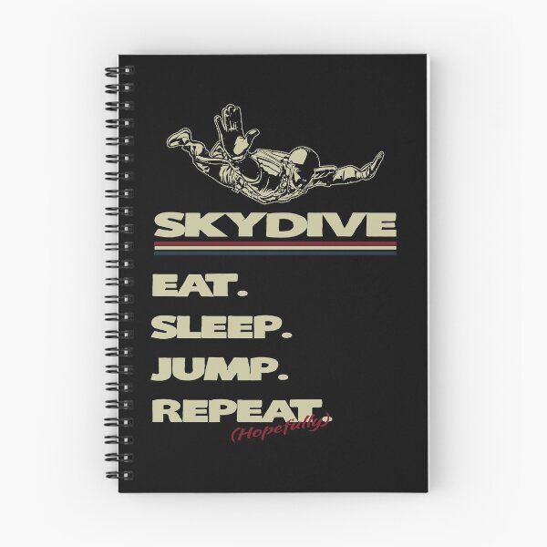 Item preview, Eat Sleep Jump Hopefully Repeat designed and sold by KoolMoDee.
