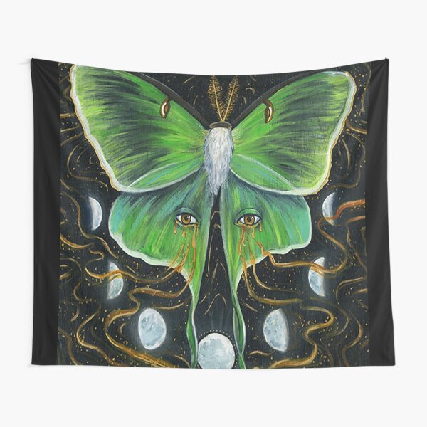 Luna Moth Tapestry
