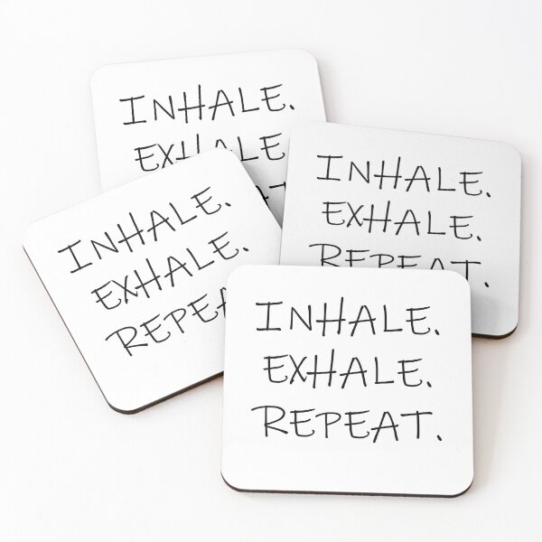 Item preview, Inhale, Exhale, Repeat. yoga top designed and sold by PetrKad.