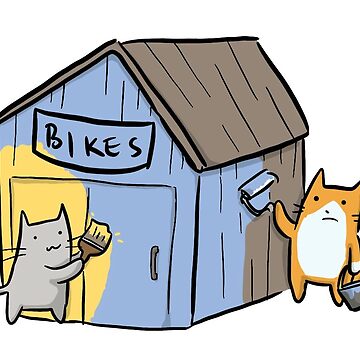 Artwork thumbnail, Bike Shedding by deniseyu
