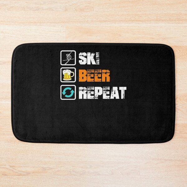 Item preview, Ski Beer Repeat designed and sold by TopDawgDesigns.