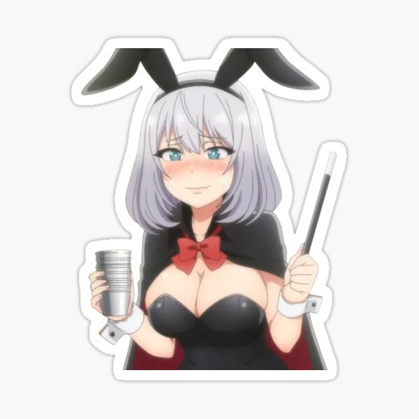 Tejina Senpai Pouting Magical Sempai Sticker for Sale by