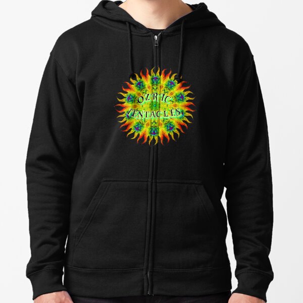 Ozric Tentacles. Zipped Hoodie