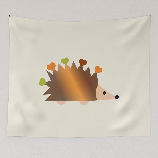Artikelvorschau, Herzen auf einem Igel entworfen und verkauft von Hedgie Designs.