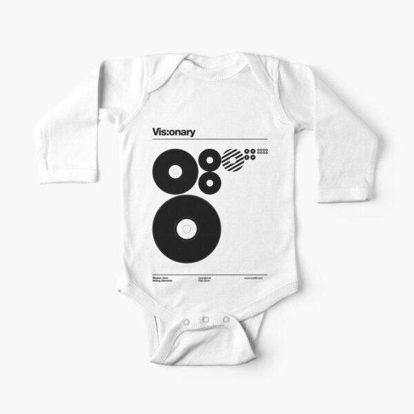Vis:onary b Long Sleeve Baby One-Piece