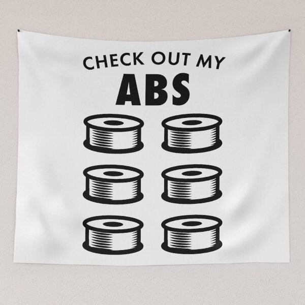 Item preview, CheckOut My ABS - Funny 3D Printer   designed and sold by HalpinDesign.