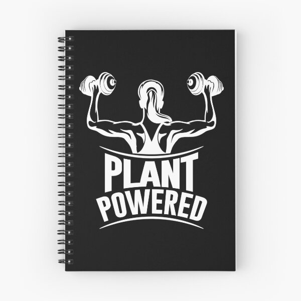 Aperçu de l'œuvre Fitness végétalien propulsé par les plantes créée et vendue par ReignGFX.