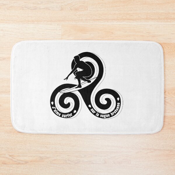 Item preview, Surf the Breton wave (men's version) designed and sold by Comunclic.