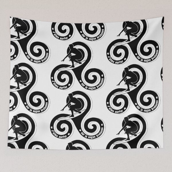 Item preview, Surf the Breton wave (men's version) designed and sold by Comunclic.