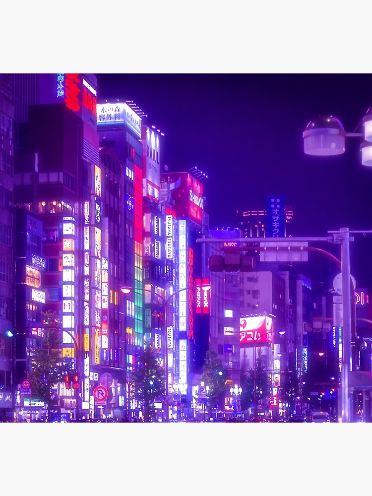 Tokyo night : purple vibes