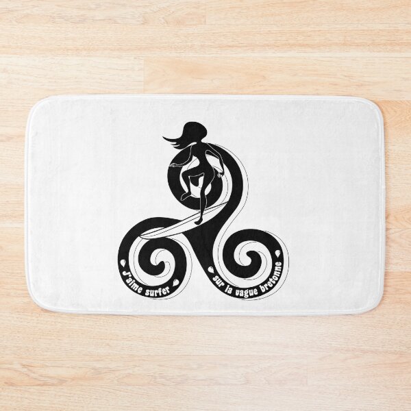 Item preview, Surf the Breton wave (women's version) designed and sold by Comunclic.