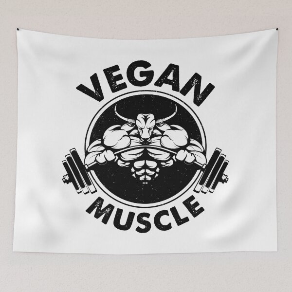 Item preview, Vegan Muscle Vegan workout designed and sold by ReignGFX.