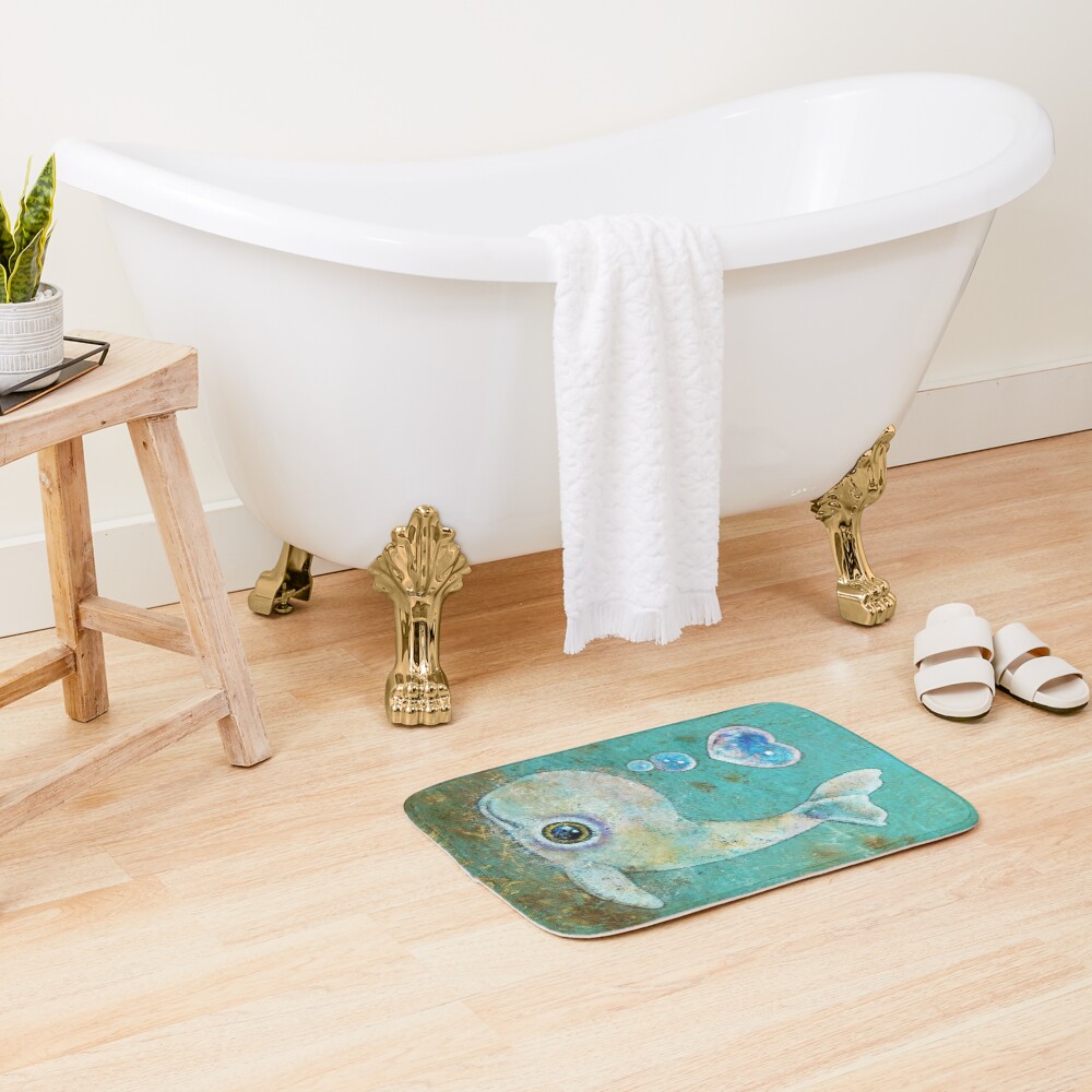 Baby Whale Bath Mat