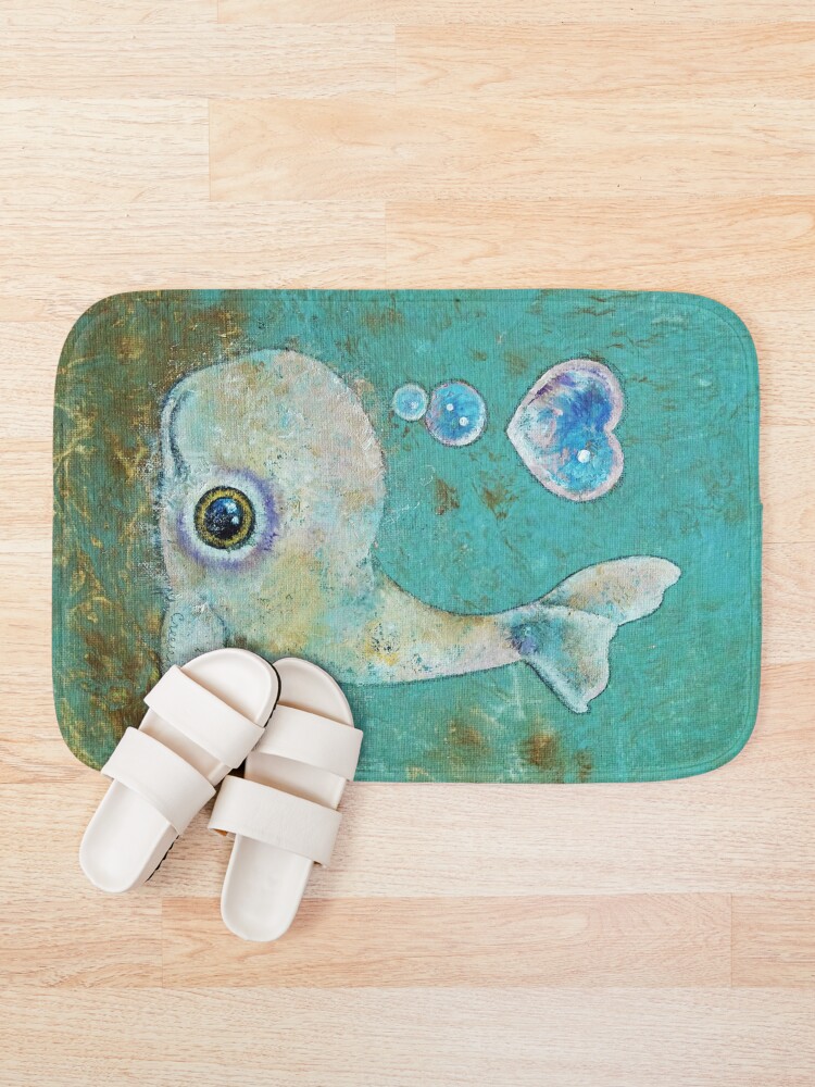 Alternate view of Baby Whale Bath Mat