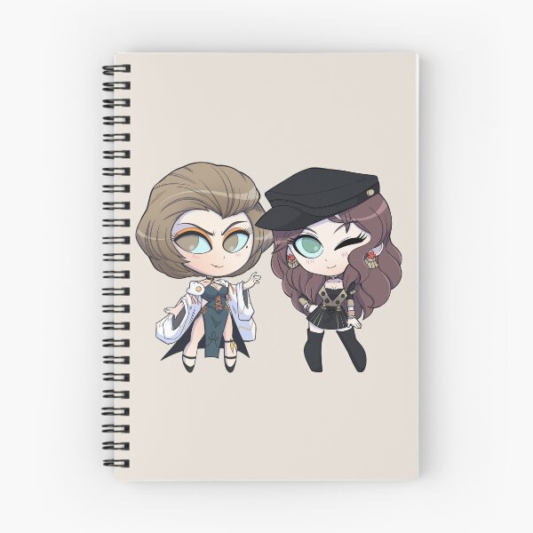 Item preview, Manuela and Dorothea - Fire Emblem Three Houses - Chibi Cuties designed and sold by kickgirl.