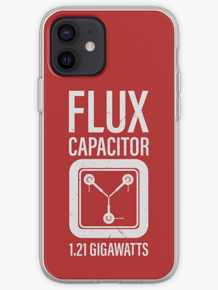Flux Capacitor Bttf Back To The Future Iphone Case By Andycdesigns Redbubble