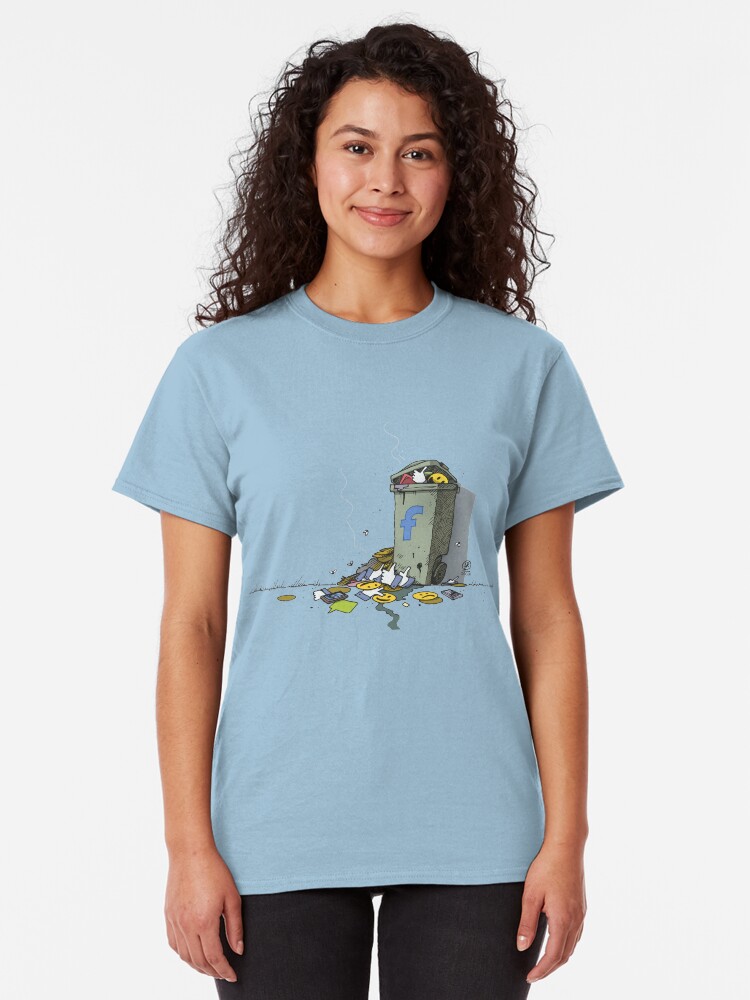 Alternate view of Landfill of anxieties Classic T-Shirt