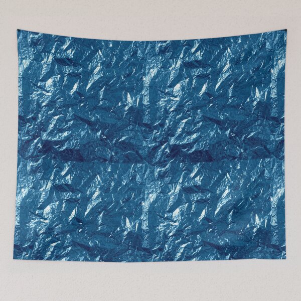 Item preview, Wrinkled Chocholate Paper Blue designed and sold by kassandry31.