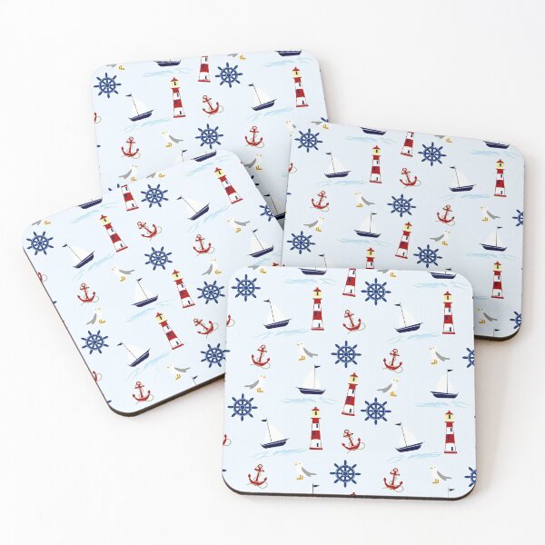 Item preview, Marine Wallpaper Background designed and sold by Irina Polyanskaya.