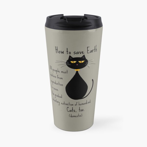 How to Save the Earth Travel Mug
