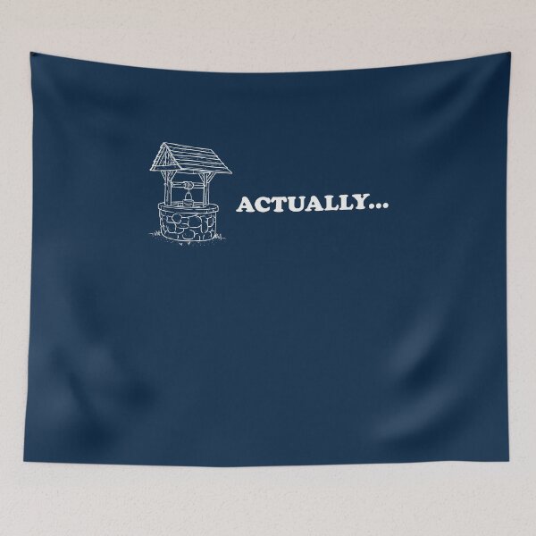 Item preview, Well Actually designed and sold by Yipptee Shirts.