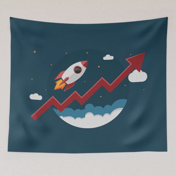 Item preview, rocket graph designed and sold by psychoshadow.