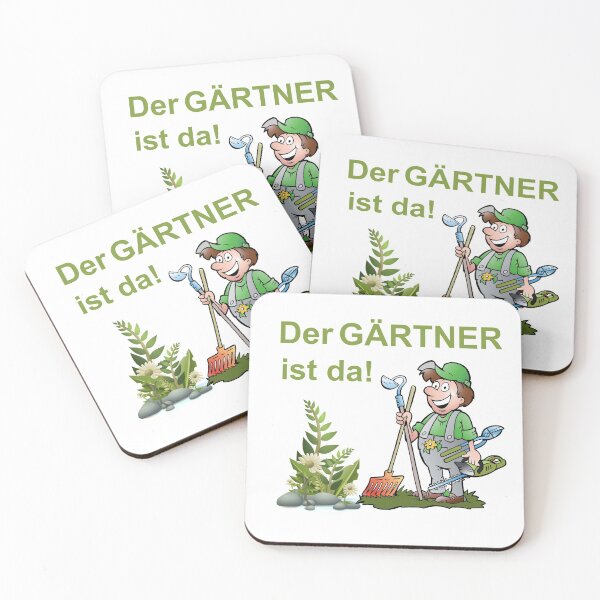 Item preview, The GARDENER is here! designed and sold by Oberlaender.