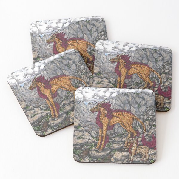 Item preview, Kirin and Foal designed and sold by Amanda Stanley.