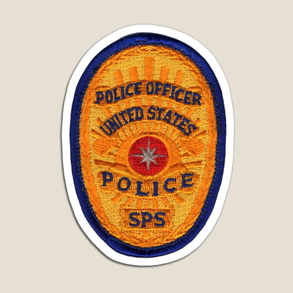 CIA SECURITY POLICE OFFICER Magnet
