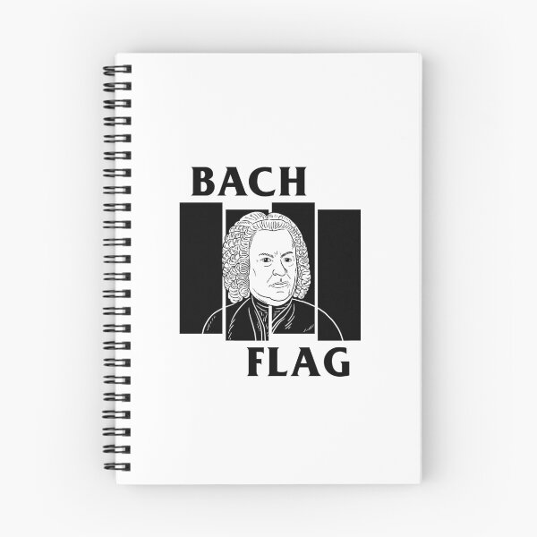 Artikelvorschau, Bach-Flagge entworfen und verkauft von Yipptee Shirts.