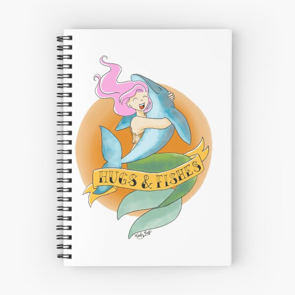 Item preview, Hugs and Fishes designed and sold by ArtByKarla.