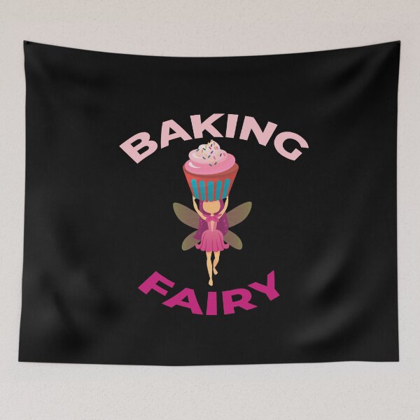 Item preview, Baking Fairy Baking Baker Cake Cupcake Tartlets designed and sold by MooonTees.