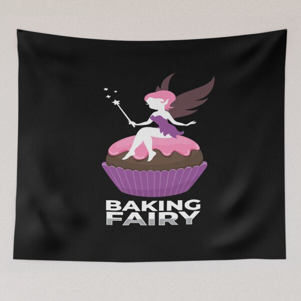 Item preview, Baking Fairy Baking Baker Cake Cupcake Tartlets designed and sold by MooonTees.