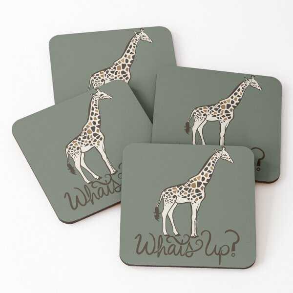 Item preview, Giraffe What's up designed and sold by FrictionMaxxing.