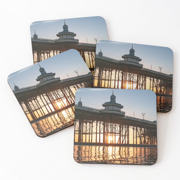 Item preview, Blackpool North Pier Sunset designed and sold by Jay Mayne.