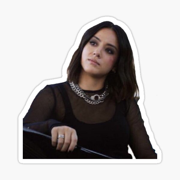 daisy johnson Glossy Sticker