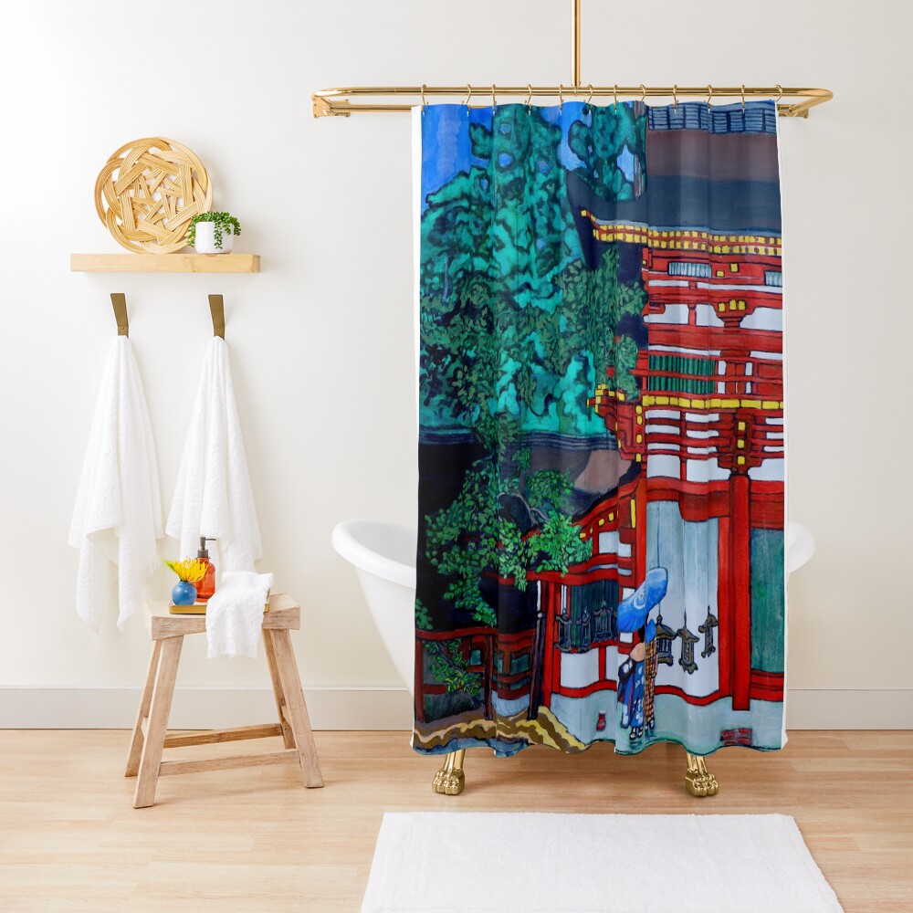Kasuga Shrine, Nara Shower Curtain