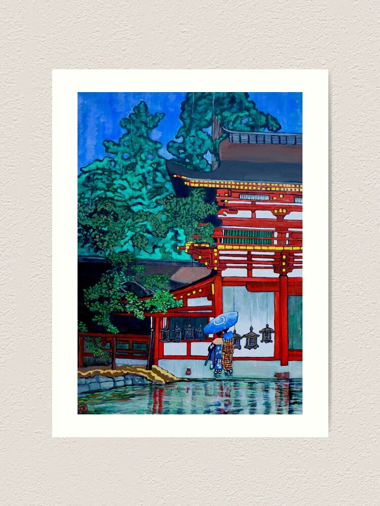 Alternate view of Kasuga Shrine, Nara Art Print