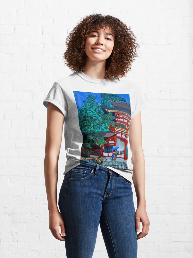 Alternate view of Kasuga Shrine, Nara Classic T-Shirt