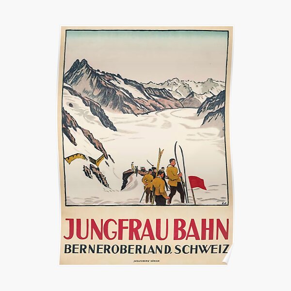 Jungfrau Bahn Poster