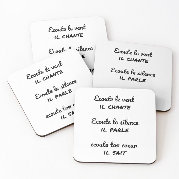 Item preview, Inspirational quote "Hear the wind, it sings" designed and sold by LaurentRuiz.